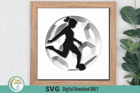 A 3D SVG Asset for Crafting Soccer Brand Stories