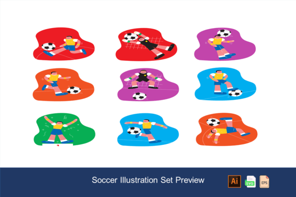 A Brand Designer's Take on Soccer Graphics and Illustrations
