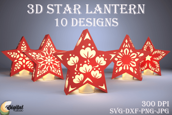 Bring Elegant Christmas Magic to Your Craft Projects with This 3D SVG Bundle