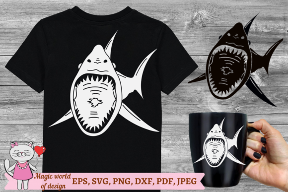 Crafting Your Brand Story with Shark Silhouette Graphics
