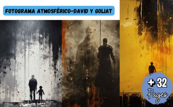 David & Goliath Graphics: Atmospheric Illustrations for Modern Projects