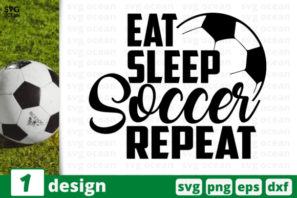 Eat Sleep Soccer Repeat: A Designer's Embroidery Review