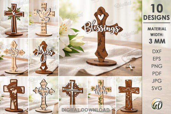 Evaluating Laser Cut Stand Crosses for Branding