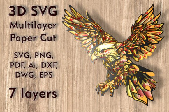 Reviewing Eagle 3D SVG Multilayer PaperСut Files for Branding