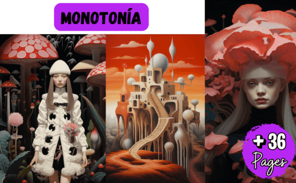 The MONOTONÍa Graphic Collection for Modern Local Brand Identity
